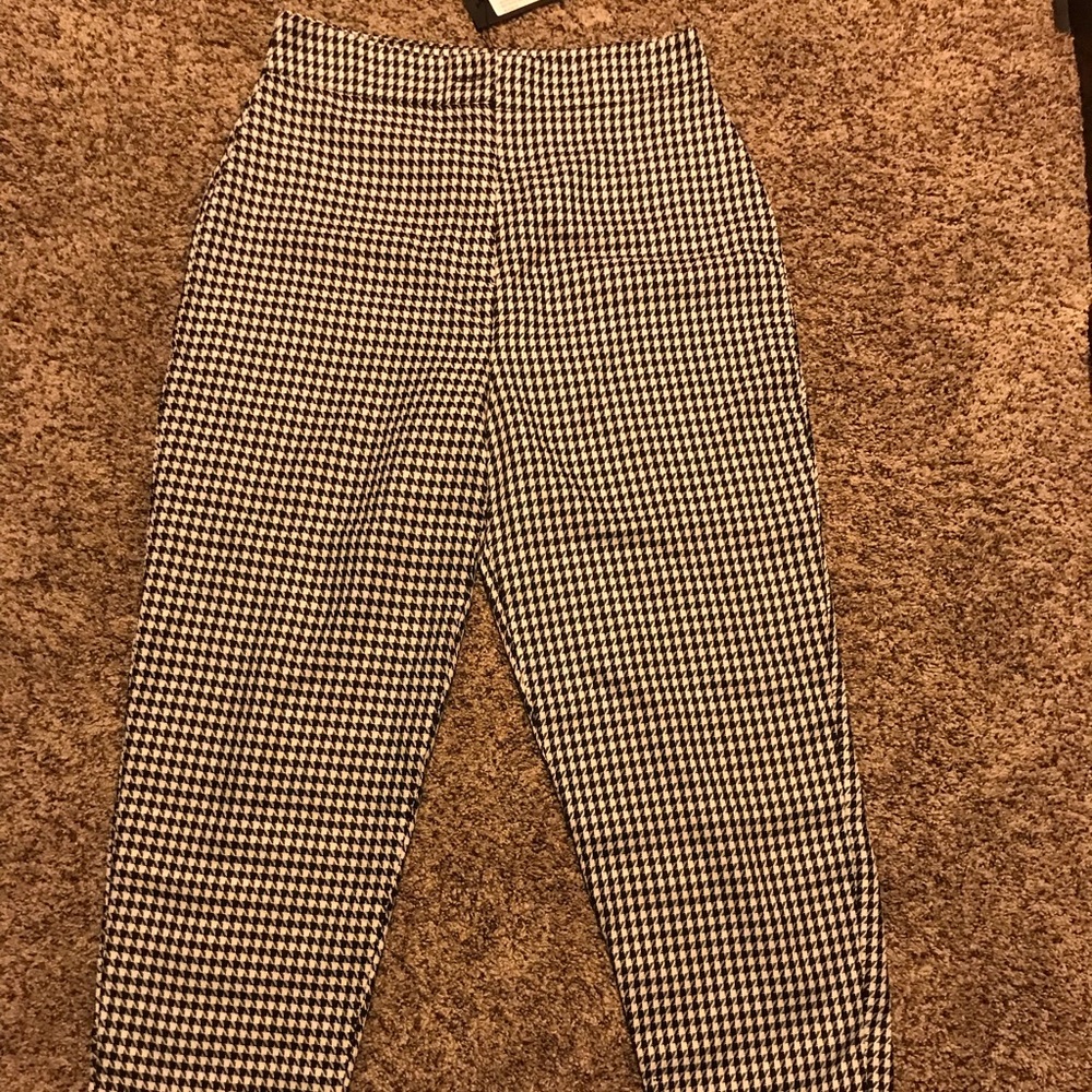 Gingham pants